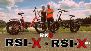 🛞🚲 RKS RSIX RSIXPRO elektromos összecsukható kerékpár bemutató videó 🏕️ [upl. by Ynhoj]