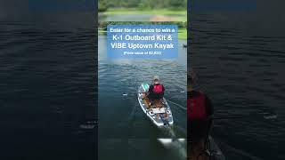 Win a Bixpy Outboard kit and a VIBE Kayak [upl. by Ahsirk17]