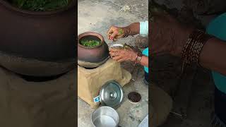 Maa Ke Hathon Ka palaksaag villagekitchen villagefood sunilpalvlogs [upl. by Gibbon]