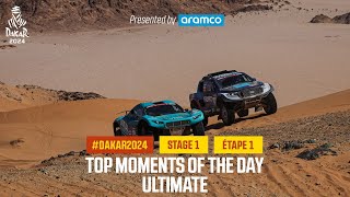 Ultimate Top moments  Stage 1  Dakar2024 [upl. by Lladnew]