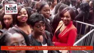 WIZKID TOUR 2012  FANS OUTSIDE THE HMV HAMMERSMITH APOLLO ARENA [upl. by Bashuk668]