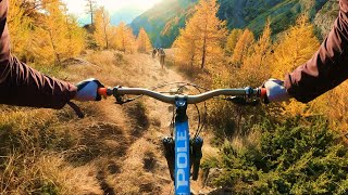 Col dInvergneux  Aosta Valley  MTB  Full Descent [upl. by Kado173]