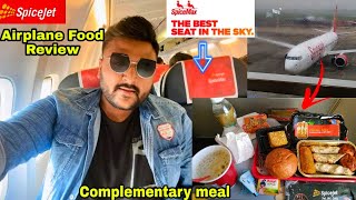 Airplane Food Review  Spicejets Spicemax Overview  Premium Economy Food Review Kolkata to Chennai [upl. by Huxham]