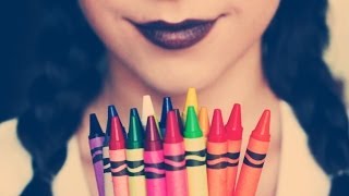 DIY Lipstick out of CRAYONS SofiaStyled [upl. by Anohsal]