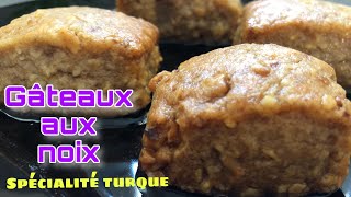 🍎❤️ SPÉCIALITÉ TURQUE SUCRÉE  GÂTEAUX AU NOIX IMBIBÉS AU SIROP DE SUCRE [upl. by Coplin]