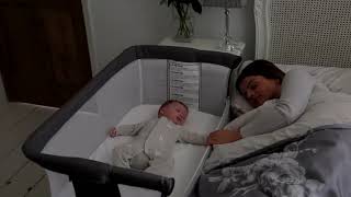 Bedside Bassinet HowTo Video [upl. by Petrina]