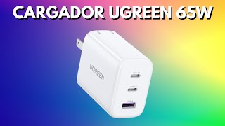 UNBOXING CARGADOR 65W UGREEN [upl. by Polak]