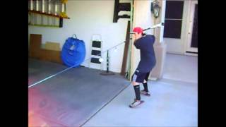 Baseball Swing Line batting training aid [upl. by Nathanson]