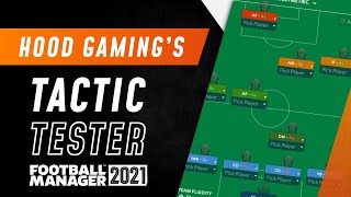 85 WIN RATIO OVERPOWERED FM21 TACTIC  FM21 Tactic Tester 17  Football Manager 2021 [upl. by Bael]