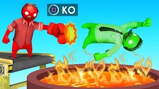 NOOB vs PRO KNOCKOUT Gang Beasts [upl. by Duj275]