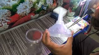 How to make an aquarium filter at home in 15 minutes try it yourself [upl. by Jemmie314]