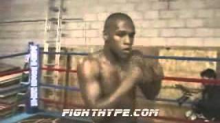 FLOYD FLASHBACK MAYWEATHER TRAINING FOR BALDOMIR [upl. by Airda]