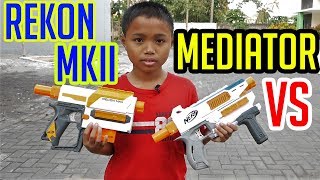 Nerf Review  Nerf Compare  Modulus RECON MKII VS MODULUS MEDIATOR  Nerf Gun  Nerf Indonesia [upl. by Forbes]