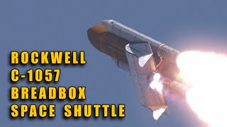 Rockwell C1057 quotBreadboxquot Space Shuttle Concept [upl. by Gretna]