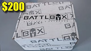 Unboxing 200 BattlBox Subscription Mystery Box 115 [upl. by Larine568]