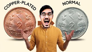 How to Copper Plate a Coin at Home Experiment By Blade XYZ Hindi [upl. by Aikim632]