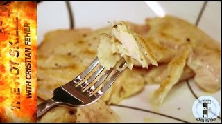 How to cook moist juicy chicken breasts that dont dry out by butterflying them [upl. by Swane760]