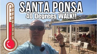 40 degrees at SANTA PONSA August 2024 [upl. by Bradford]