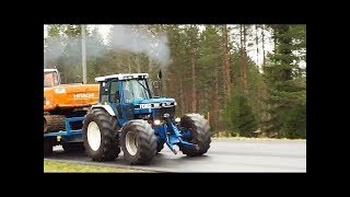 Awesome Tractors Acceleration and Sound [upl. by Adaha]