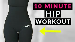 10 Min Wider Hips Home Workout  Vol 1 [upl. by Dlopoel552]