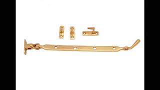 Brass Casement Stay Adonai Hardware [upl. by Dhar]