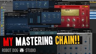 My Mastering Chain  Quick Rundown Mixing and Mastering Logic Pro X [upl. by Gerhardine]