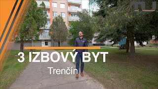 3 IZBOVÝ BYT NA PREDAJ  Trenčín [upl. by Thordis]