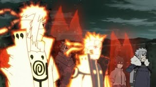 Naruto Save Sasuke and First Time Use Nine Tails Chakra vs Haku English Sub [upl. by Tati]