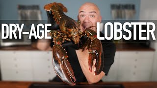 I DRYAGED 4 giant LOBSTERS its insane  Guga Foods [upl. by Petulah]