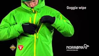 Norrøna Lofoten Gore Tex PrimaLoft jacket 2015 [upl. by Eanyl]