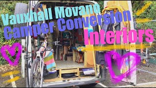 Cute Camper Van Interior Design  Conversion Life Hacks  Rainbow Window Tint  🌈✨💕🚐 [upl. by Gunilla]