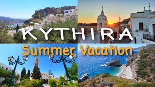 KYTHIRA Island Greece in 3 days  Travel Guide Chora Kapsali Avlemonas Diakofti Beaches [upl. by Ekihc]