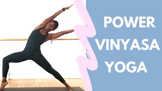 Power Vinyasa Flow Yoga  1 hour Intermediate amp Advanced Yoga with Beth [upl. by Eixirt]