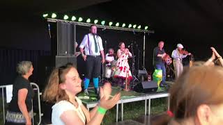 Frog on a Bike and Ollie Simons at Ely Folk Festival 2022 montage [upl. by Ennylyak941]