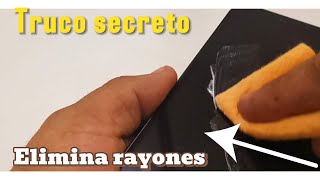 COMO QUITAR RAYONES EN PANTALLA de CELULAR TRUCO REVELADO 🔴 [upl. by Aihsetel776]