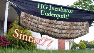 First Look  Hammock Gear Incubator 40 Underquilt [upl. by Rothschild616]