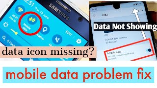 How To Fix Mobile Data Not Working Android [upl. by Jania]