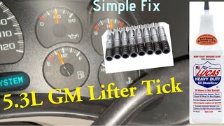 Lifter Tick Fix For 53L GM Vehicles [upl. by Furgeson110]