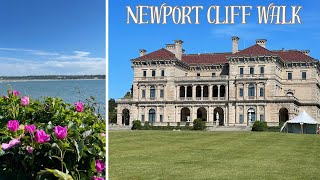 Newport Cliff Walk Breathtaking Coastal Views and Rhode Island Mansions [upl. by Bej764]