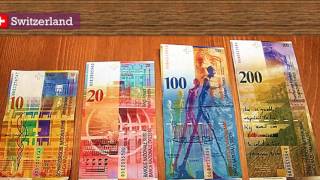 Top 5 best looking banknotes in the world [upl. by Eelinnej]