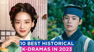 10 MustWatch Historical Korean Dramas in 2023 [upl. by Asyle842]