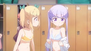 Aoba Suzukaze amp Nene Sakura  Sexy Scene  New Game Anime [upl. by Dion593]