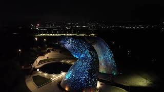 Falkirk Kelpies at night [upl. by Huberto]