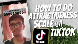 How to use attractiveness scale on Tiktok [upl. by Girard689]