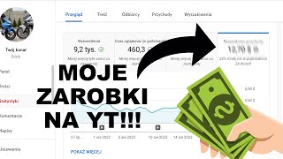 Moje zarobki na YouTube  Edzio MotoVlog121 [upl. by Stoll]