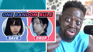 MUSALOVEL1FE Does ✨ONE RANDOM RULE✨  SAVE ONE DROP ONE KPOP SONGS 3 31 ROUNDS [upl. by Cupo]