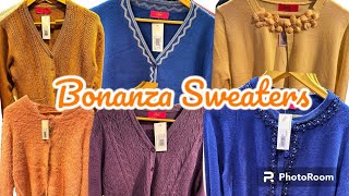 Bonanza Sweaters Sale 2024  Bonanza Satrangi Sweaters  Womens Sweaters [upl. by Levinson]