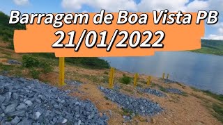 Barragem de Boa Vista Veja nível nas réguas Hoje 21012022 [upl. by Neve]