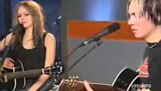 Avril Lavigne  Take me away Live Acoustic AOL Session 2004 [upl. by Naves72]