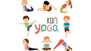 Yoga For Kids  Simple Yoga Poses  Simple Yoga Asanas [upl. by Ainegue]